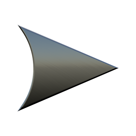 Right Arrow  3D Illustration