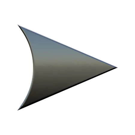 Right Arrow  3D Illustration