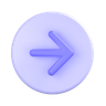 arrow-circle-right symbol
