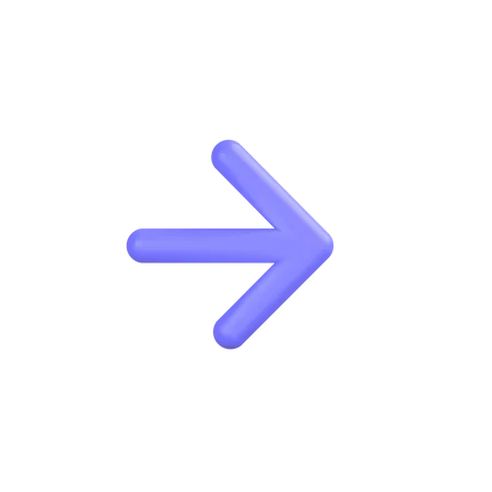 Right-arrow  3D Icon
