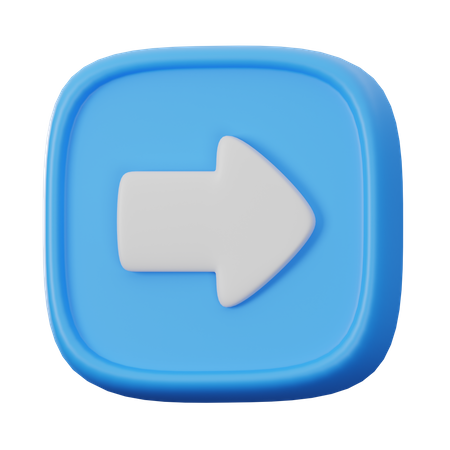 Right Button  3D Icon