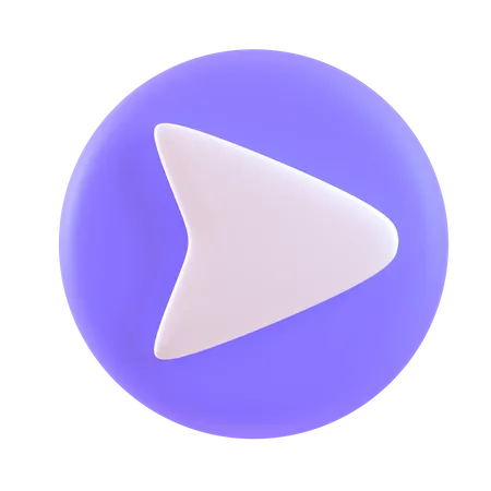 Right Button  3D Icon