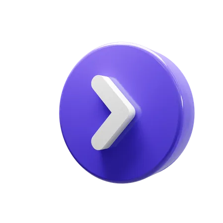 Right Chevron  3D Icon