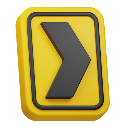 Right Chevron  3D Icon