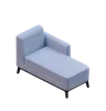 Right Facing Chaise