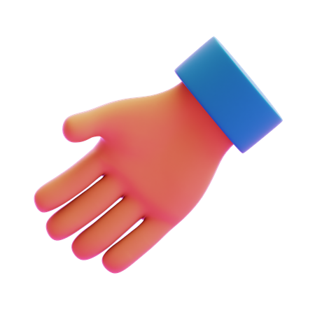 Right Handed  3D Icon