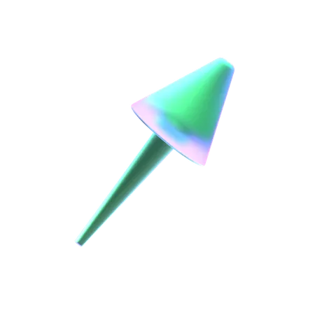 Right up arrow  3D Icon