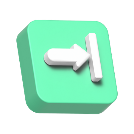 Right Wall  3D Icon