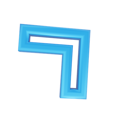 Right Way  3D Icon