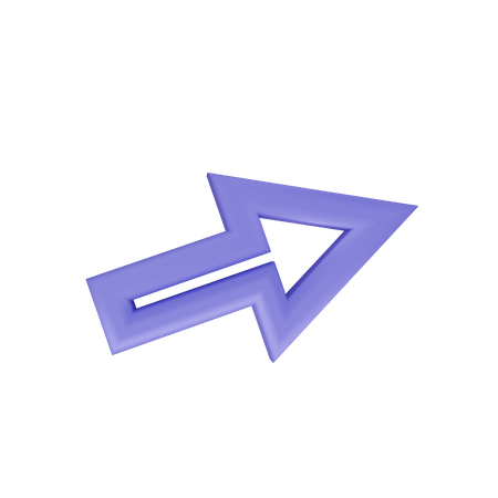Right Way  3D Icon