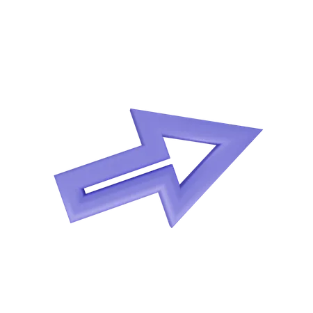 Arrow Sign Direction 3D Icon