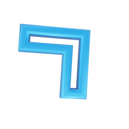 Right Way  3D Icon