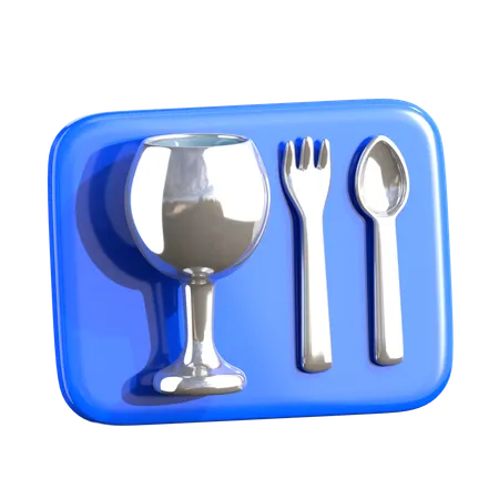 Rincón de comida  3D Icon