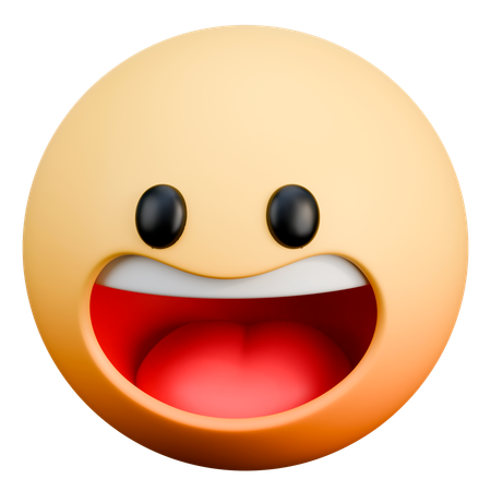 Emoji risonho  3D Icon