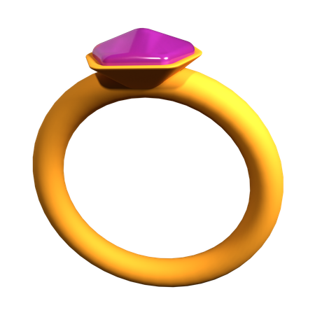 Ring  3D Icon