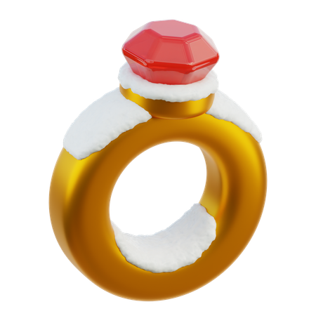 반지  3D Icon