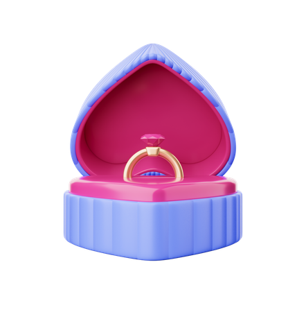 반지  3D Icon