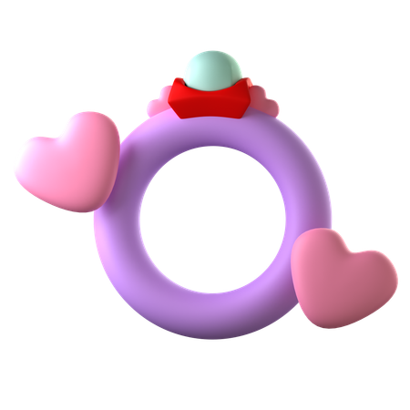 Ring  3D Icon