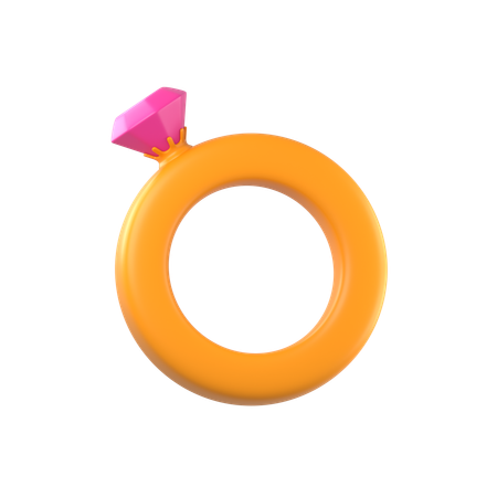 Ring  3D Icon