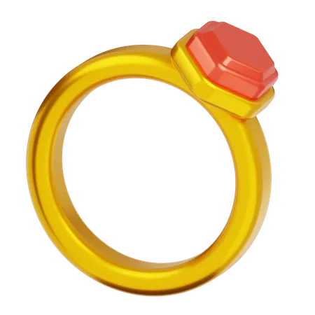 Ring  3D Icon