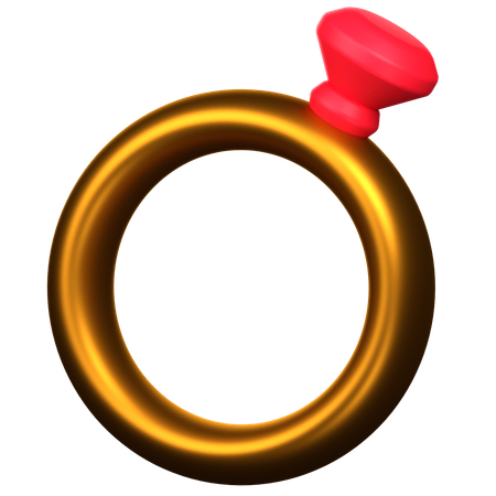 Ring  3D Icon