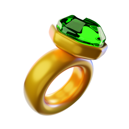 Ring  3D Icon