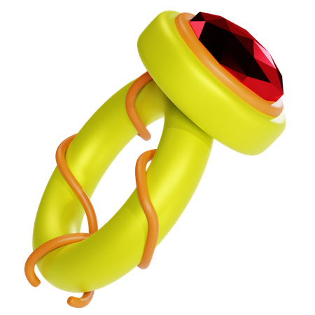 Ring  3D Icon