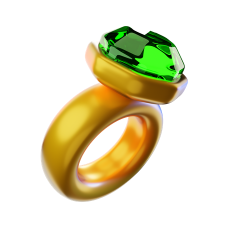 Ring  3D Illustration