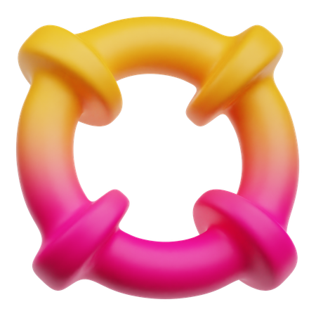 Ring Abstract  3D Icon