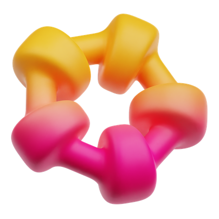 Ring Abstract  3D Icon