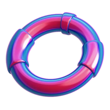 Ring Abstract  3D Icon