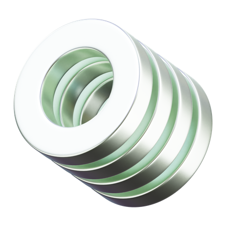 Ring Abstract Shape  3D Icon