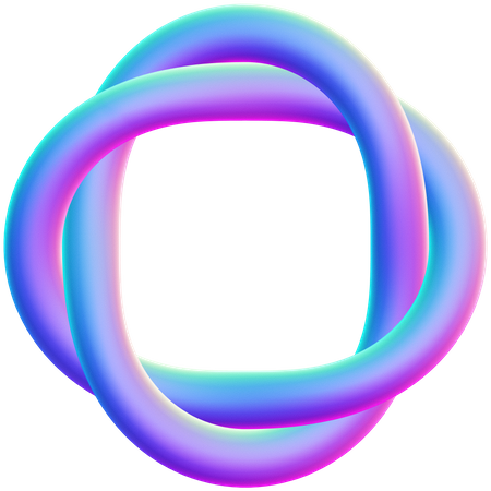 Ring Abstract Shape  3D Icon