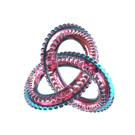 Ring Abstract Shape  3D Icon