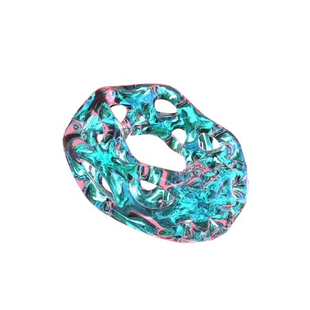 Ring Abstract Shape  3D Icon