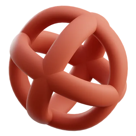 Ring Abstract Shape  3D Icon