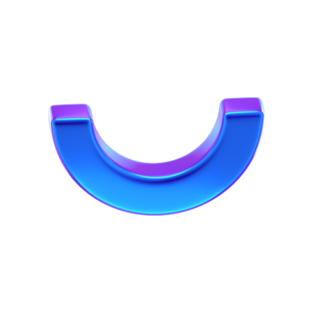 Ring Abstract Shape  3D Icon