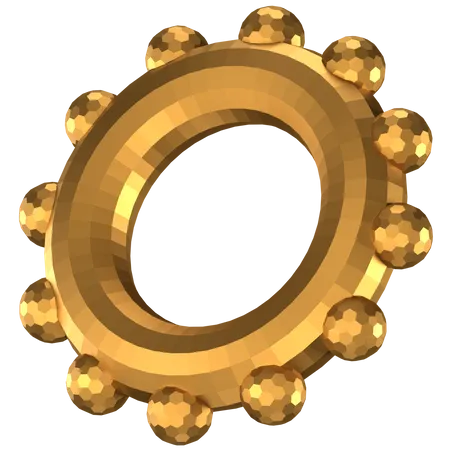 Ring Abstract Shape  3D Icon