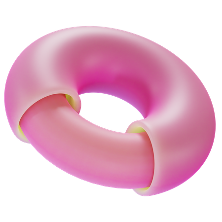 Ring Abstract Shape  3D Icon