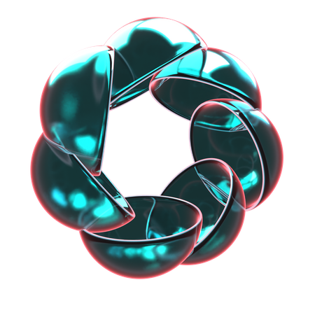 Ring Abstract Shape  3D Icon