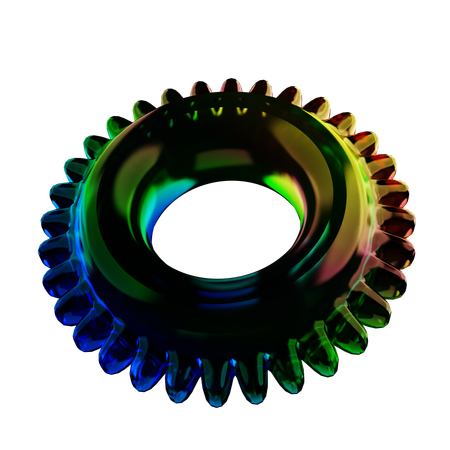 Ring Abstract Shape  3D Icon