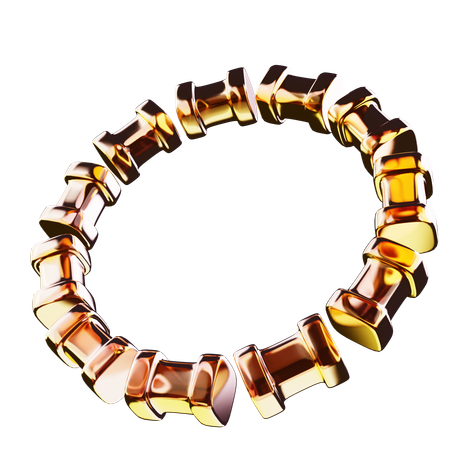 Ring Abstract Shape  3D Icon