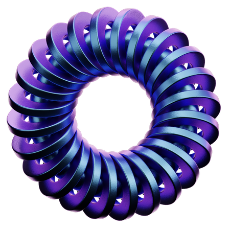 Ring Abstract Shape  3D Icon
