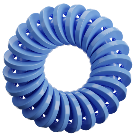 Ring Abstract Shape  3D Icon