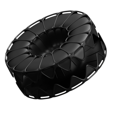 Ring Abstract Shape  3D Icon