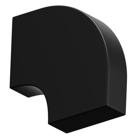 Ring Abstract Shape  3D Icon