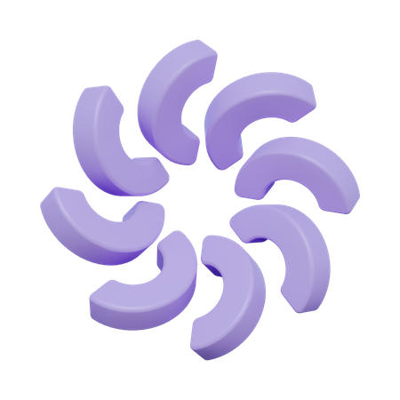 Ring Abstract Shape  3D Icon