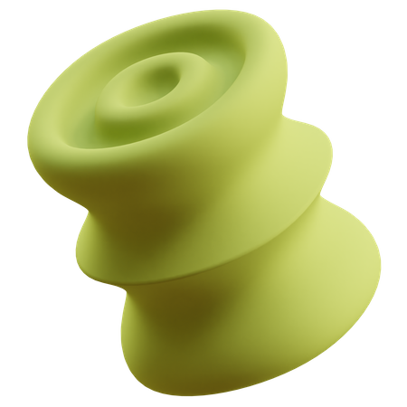 Ring Abstract Shape  3D Icon