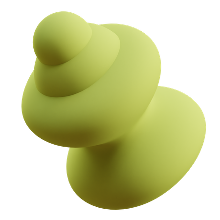 Ring Abstract Shape  3D Icon
