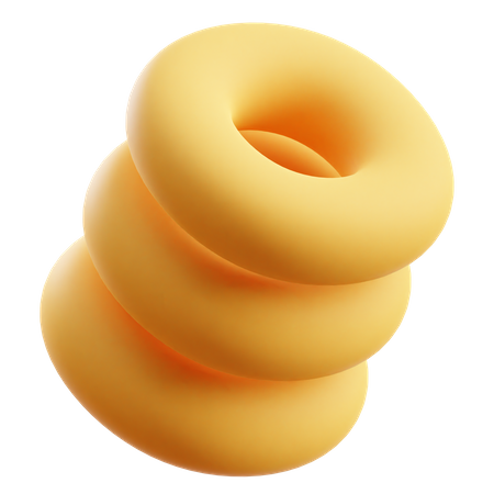 Ring Abstract Shape  3D Icon